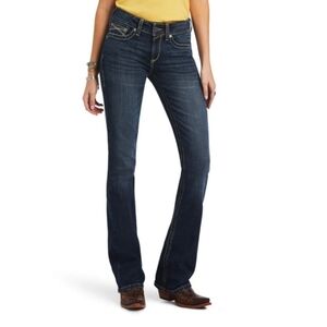 ARIAT REAL LEXI PERFECT RISE BOOTCUT  MISSOURI. NWT  SZ 30S